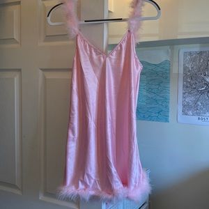 Pink fairy dress costume